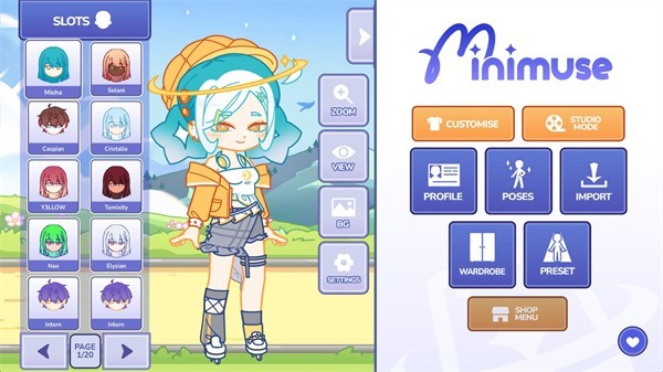 迷你缪斯oc制作界面操作过程方法教学攻略