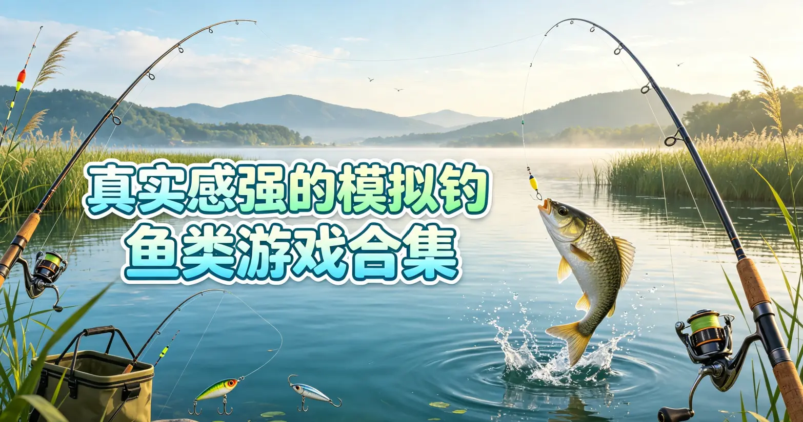 真实感强的钓鱼模拟游戏合集