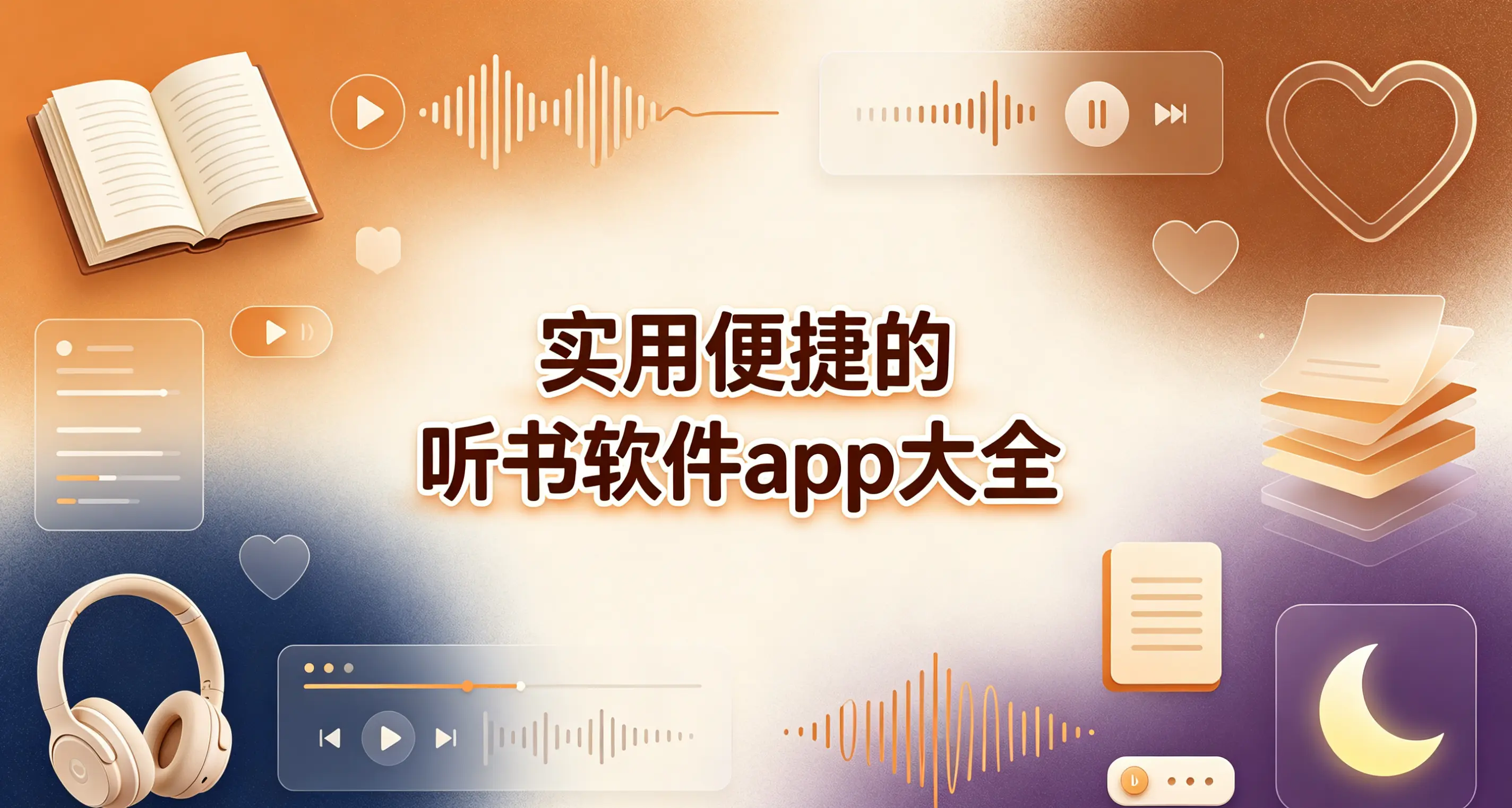 实用便捷的听书软件app大全