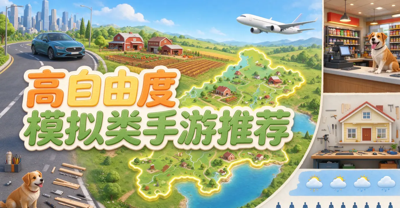 高自由度模拟类手游推荐