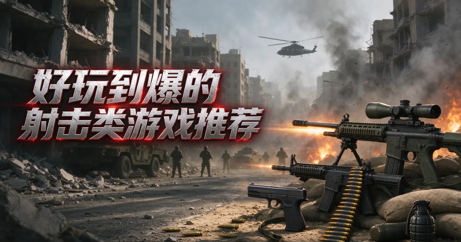 好玩到爆的射击类游戏推荐