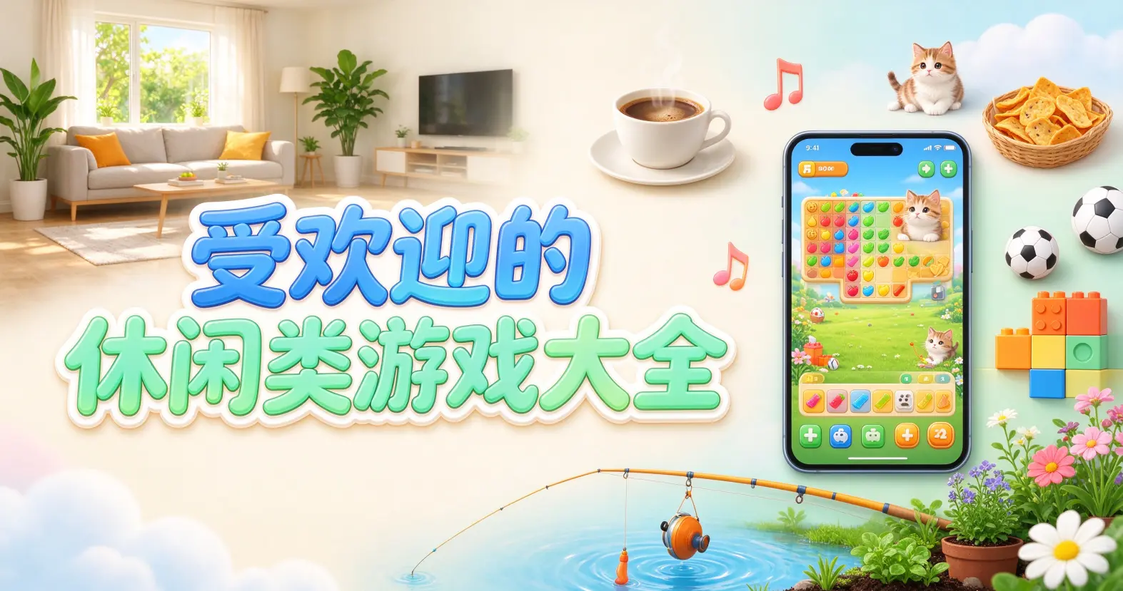 受欢迎的休闲类游戏大全