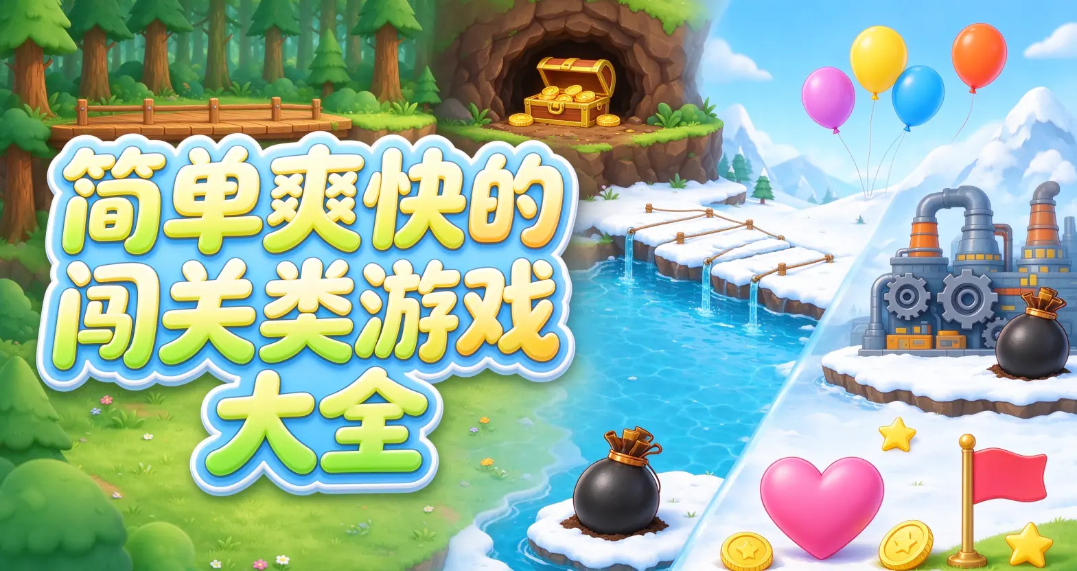 简单爽快的闯关类游戏大全