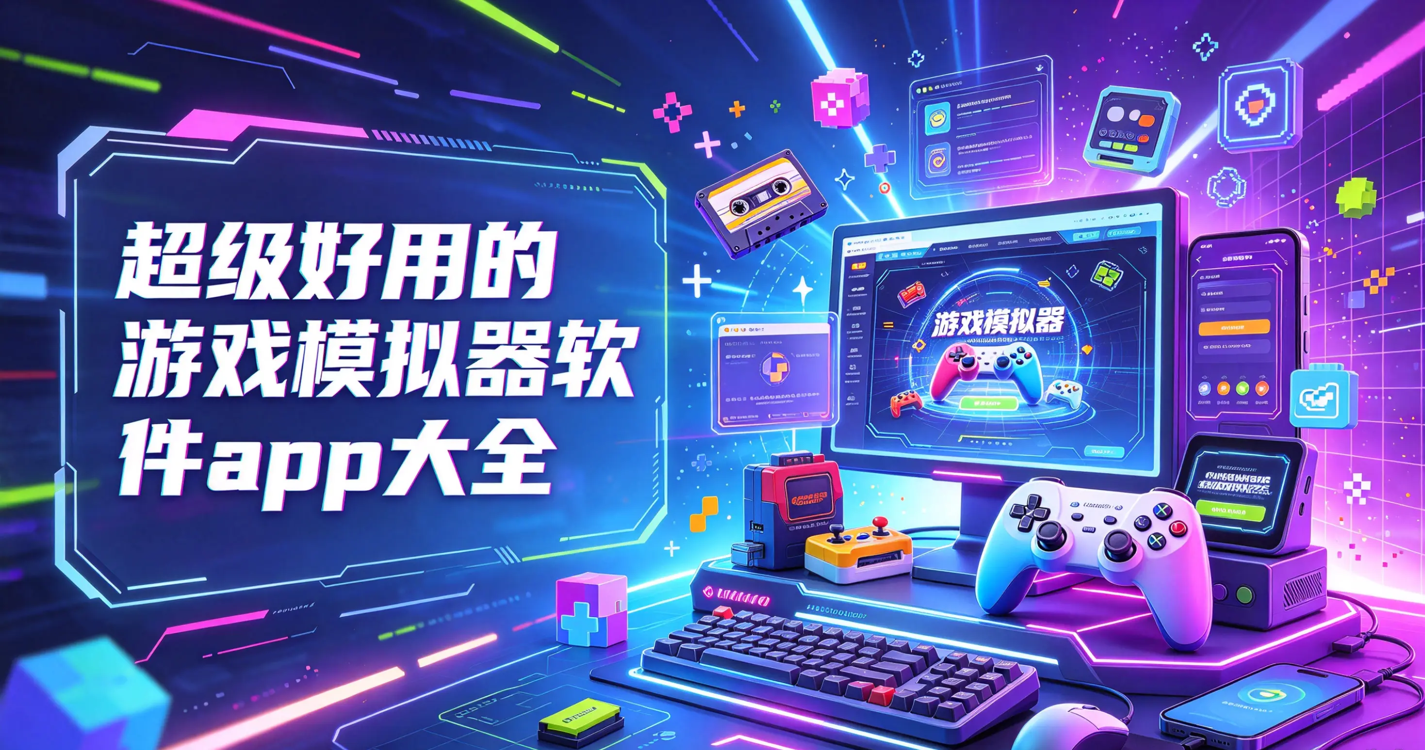 超级好用的游戏模拟器软件app大全