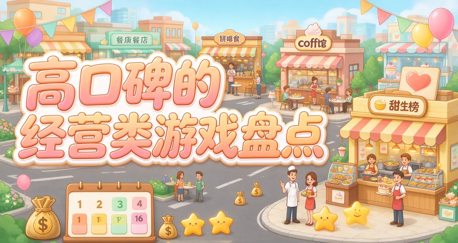 高口碑的经营类游戏盘点