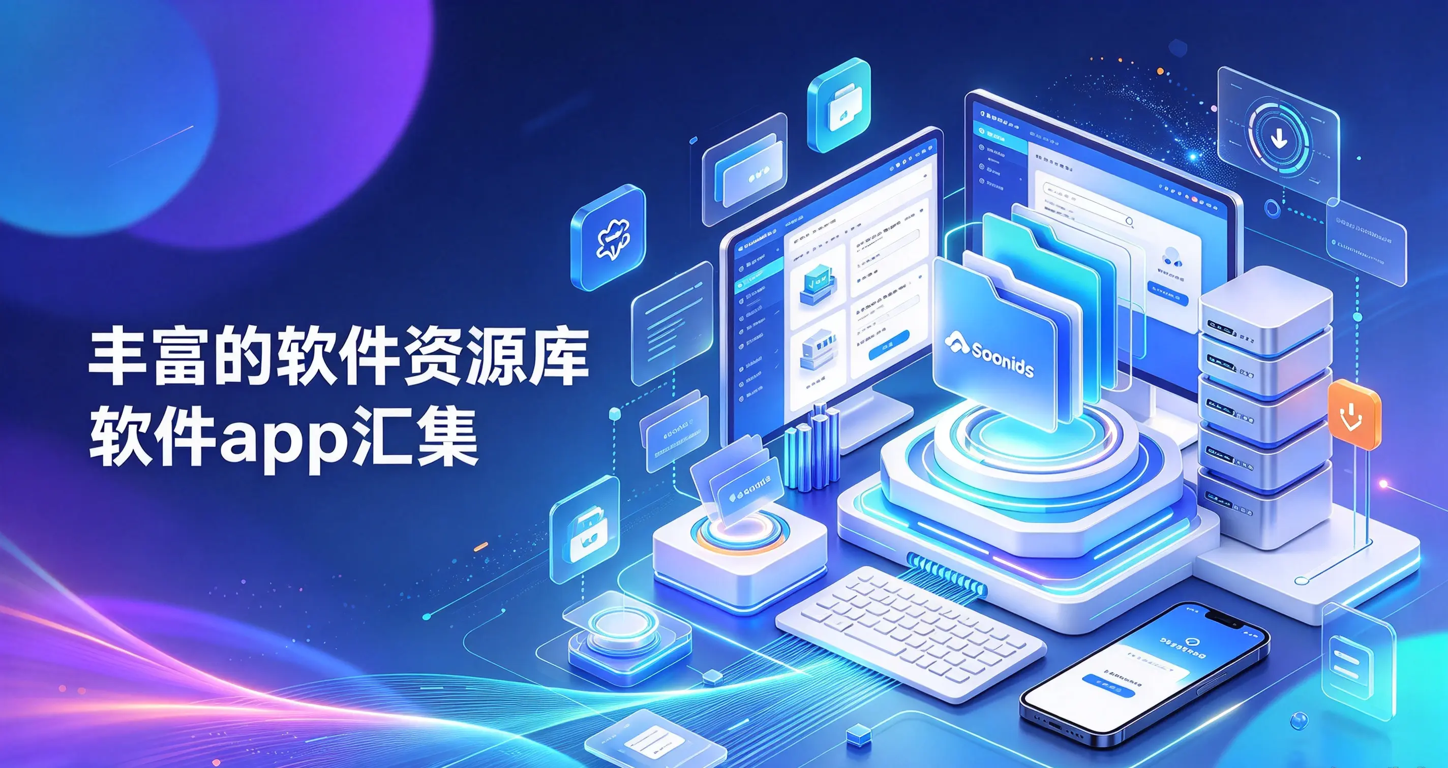 丰富的软件资源库软件app汇集