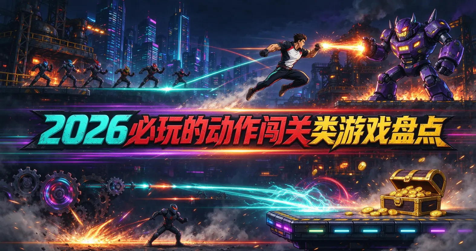 2026必玩的动作闯关类游戏盘点