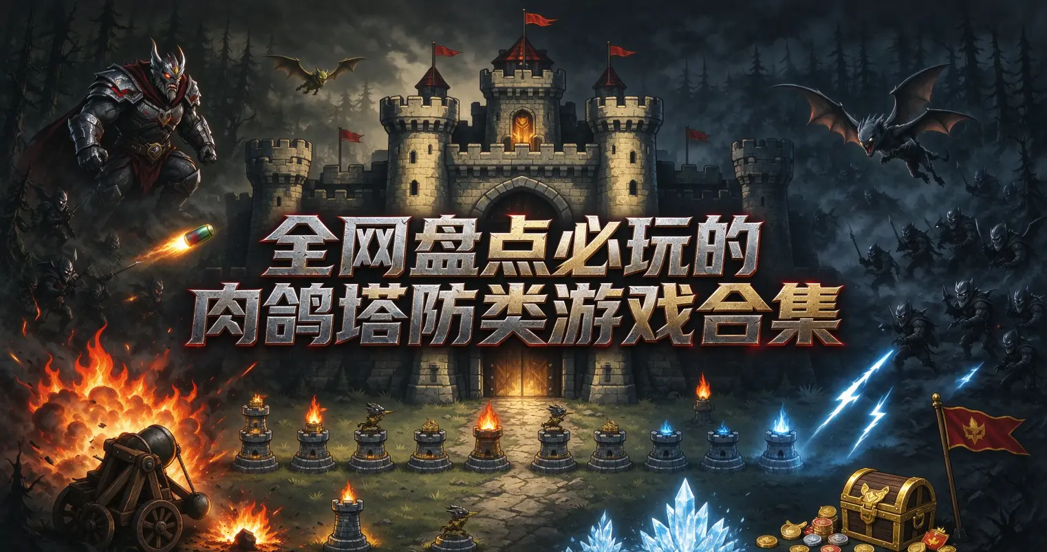 全网盘点必玩的肉鸽塔防类游戏合集