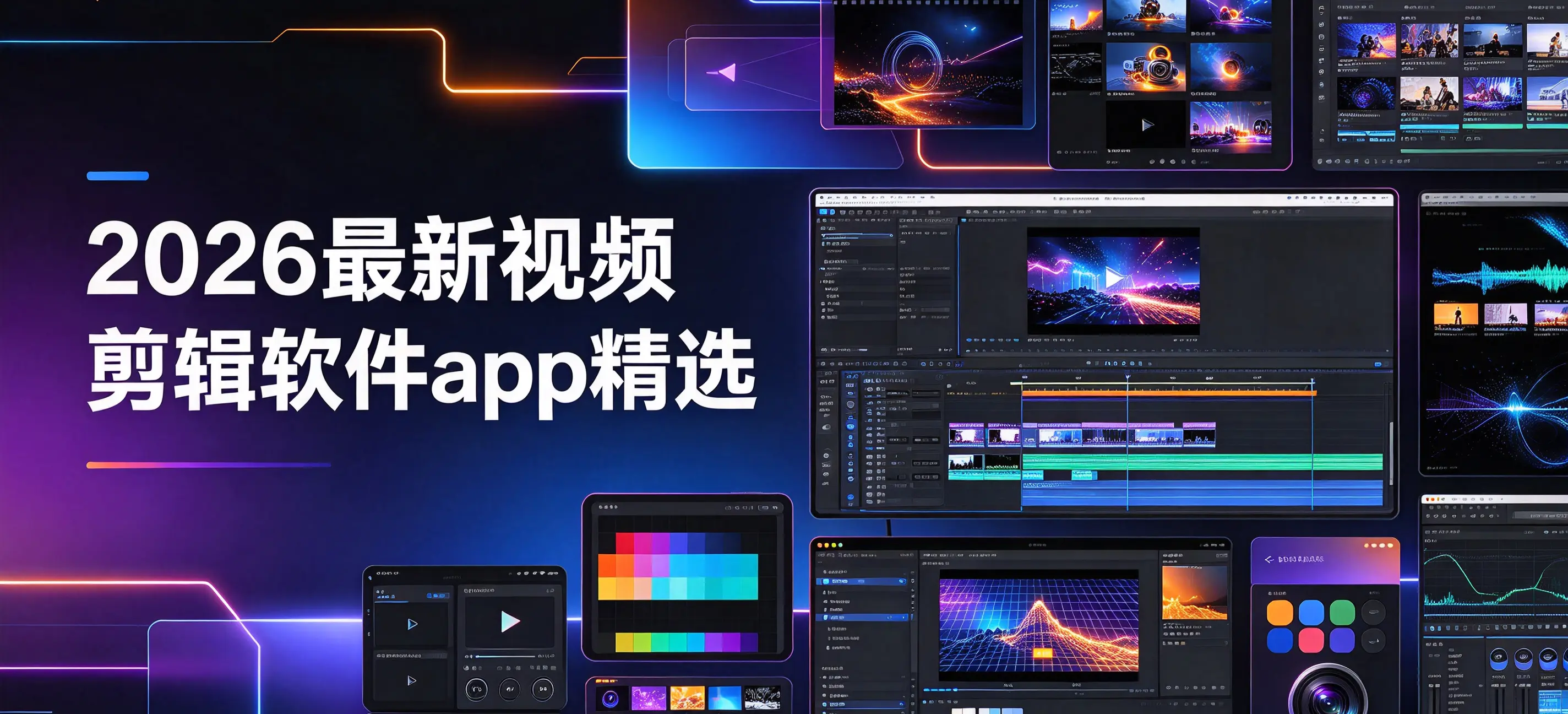 2026最新视频剪辑软件app精选