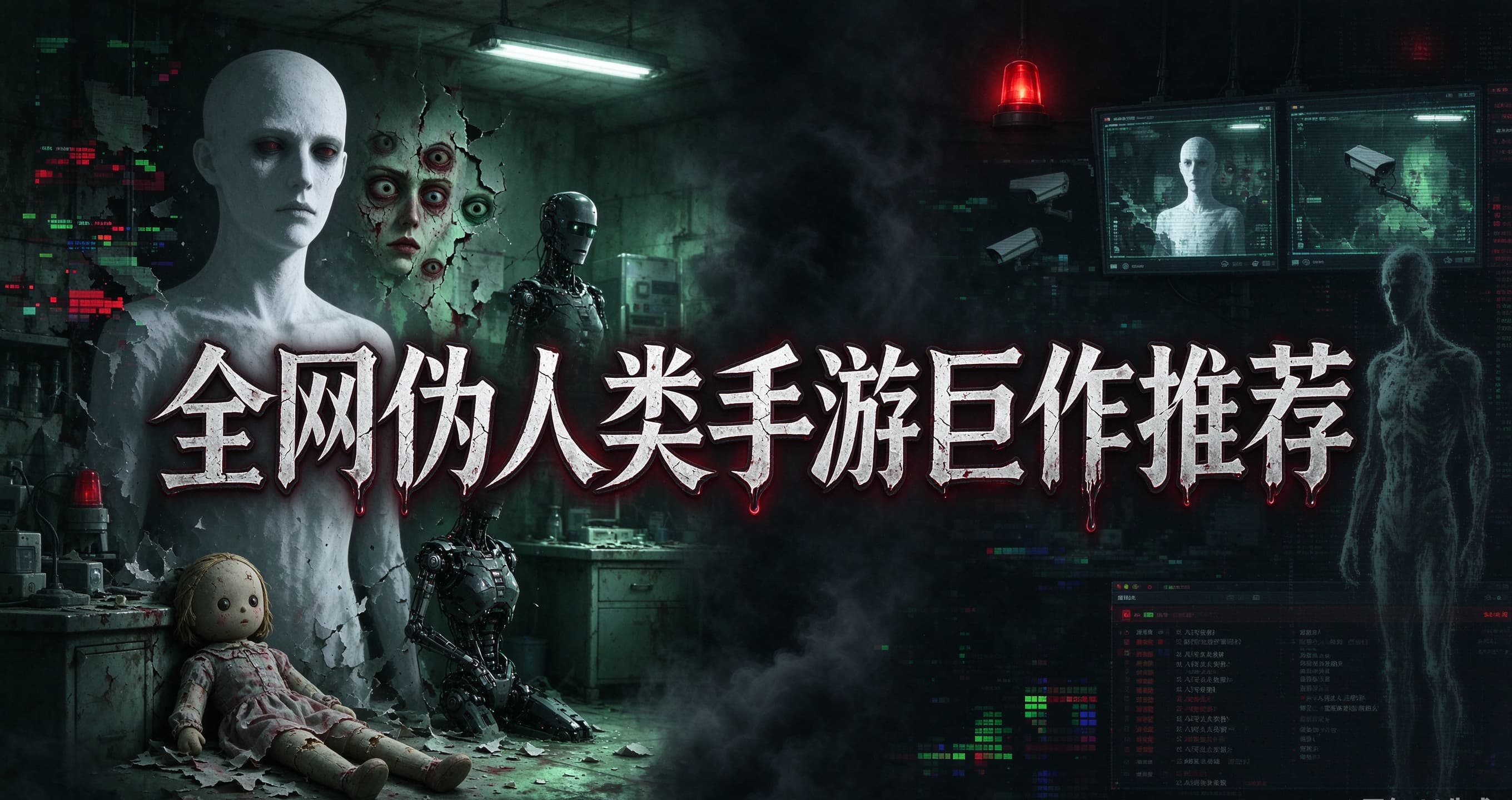 全网伪人类手游巨作推荐