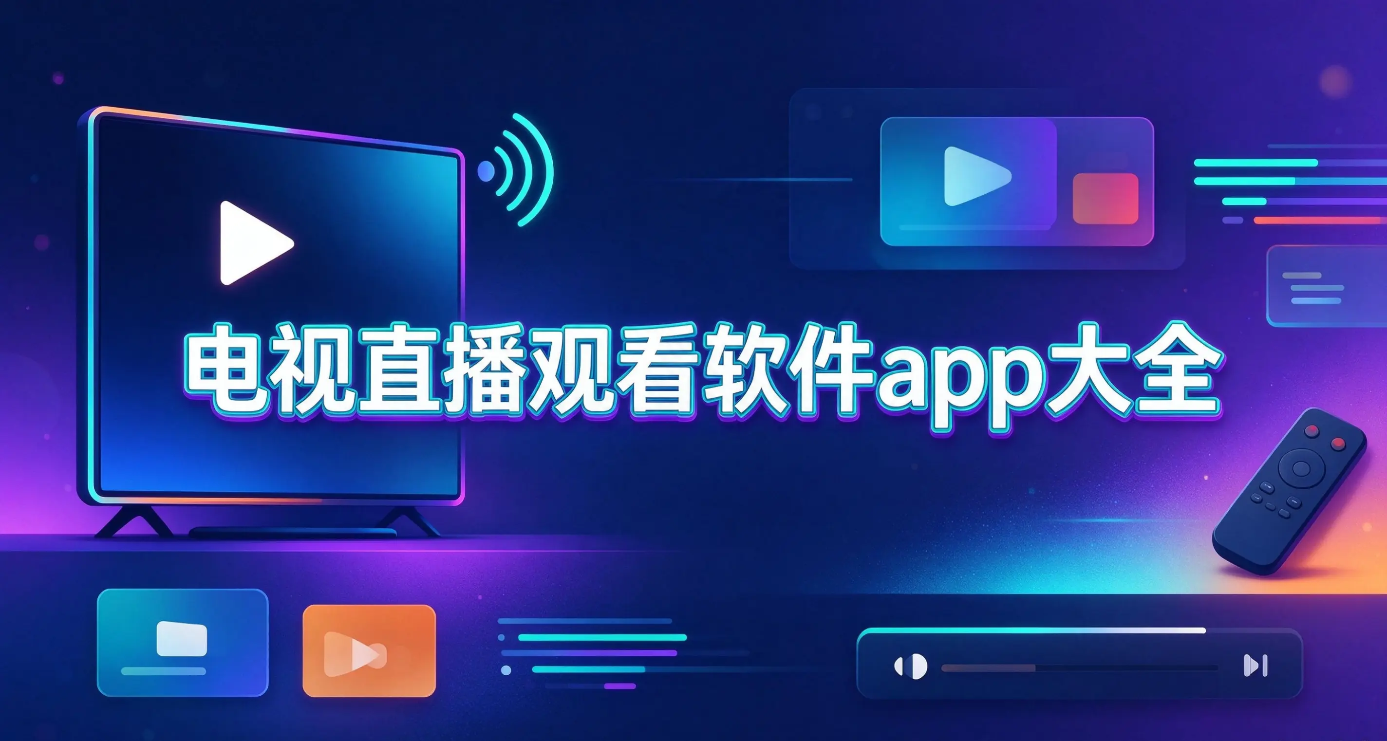 电视直播观看软件app大全