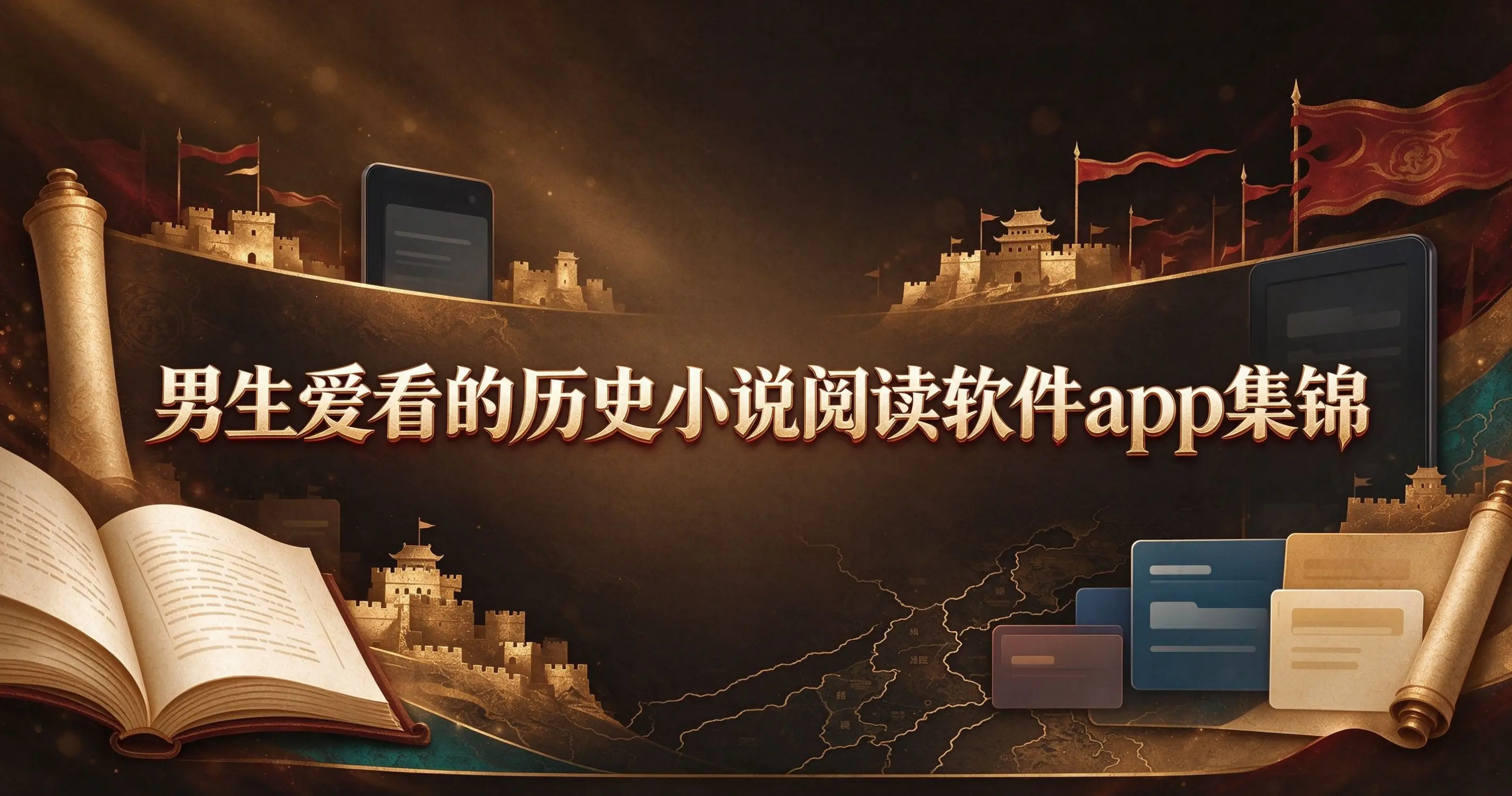 男生爱看的历史小说阅读软件app集锦