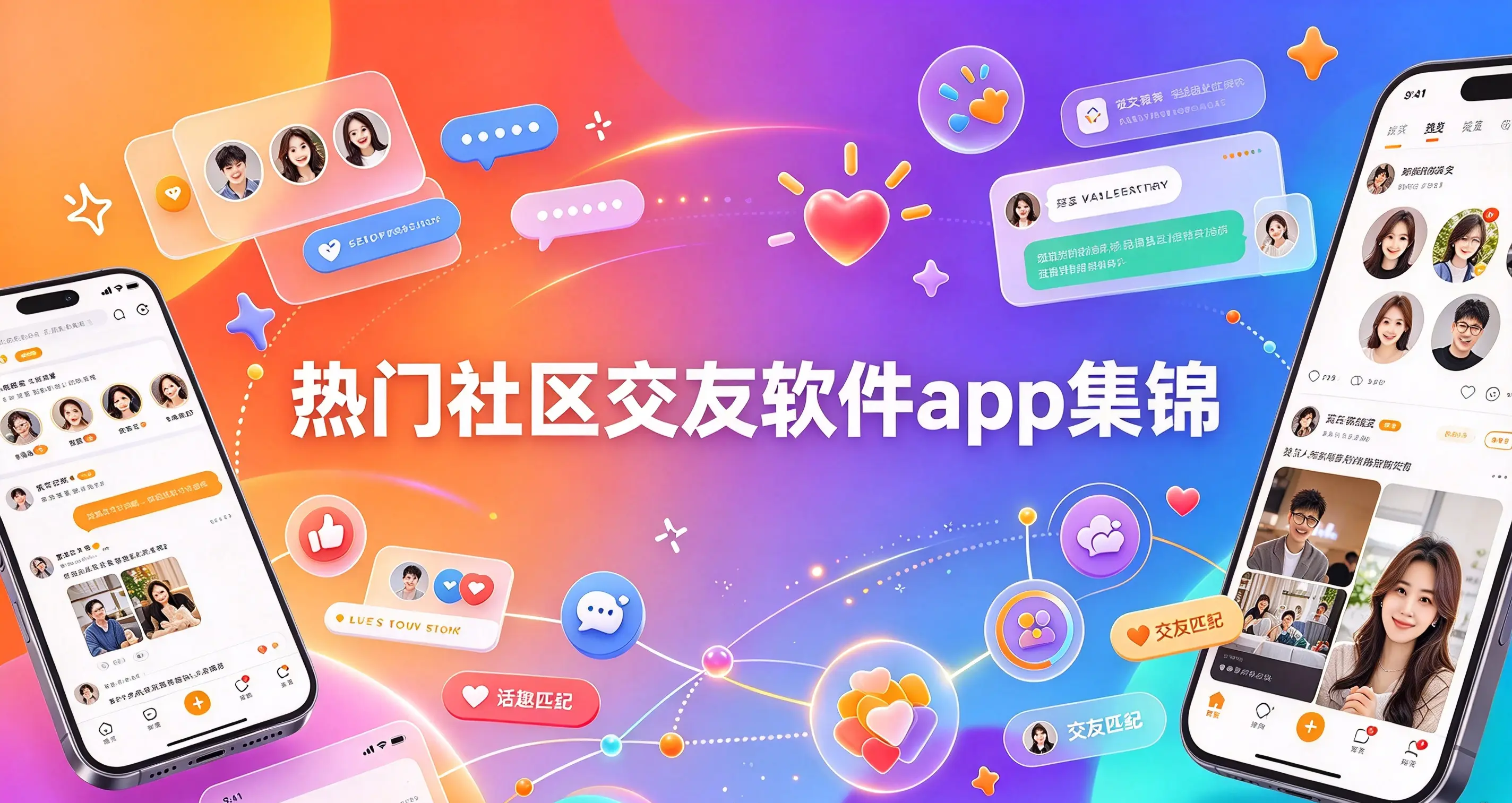 热门社区交友软件app集锦