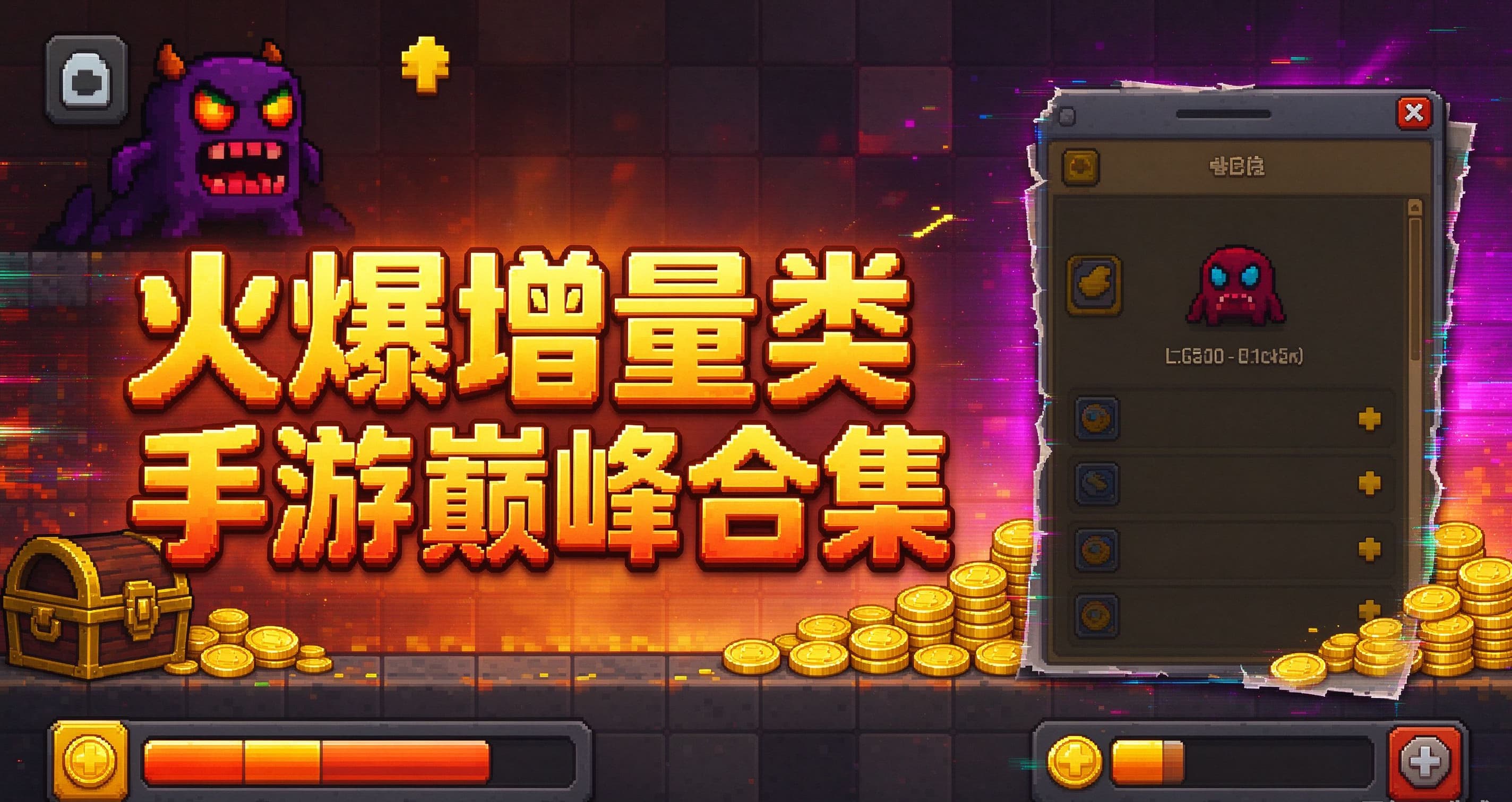 火爆增量类手游巅峰合集