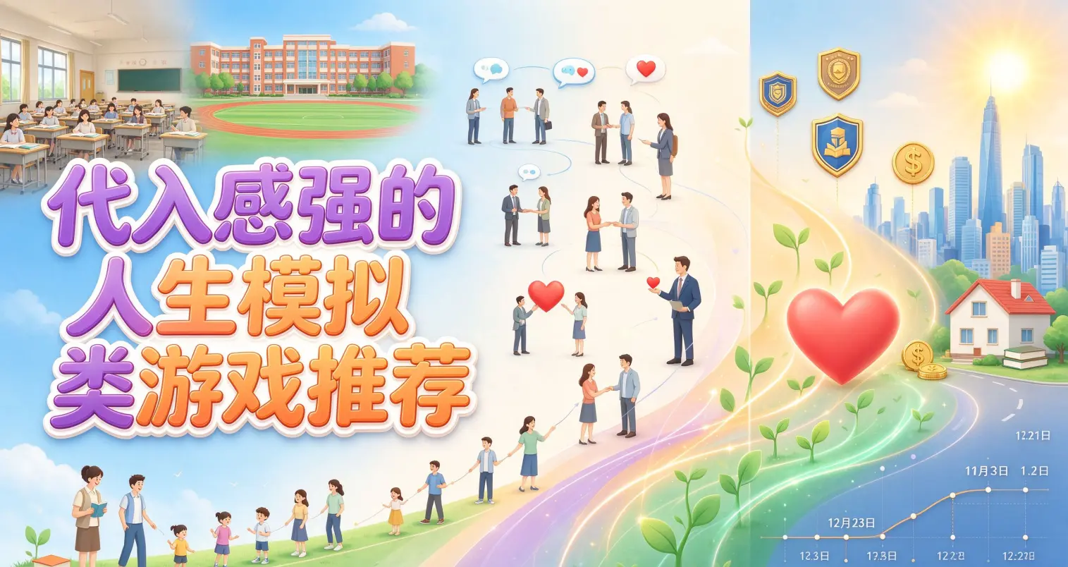 代入感强的人生模拟类游戏推荐