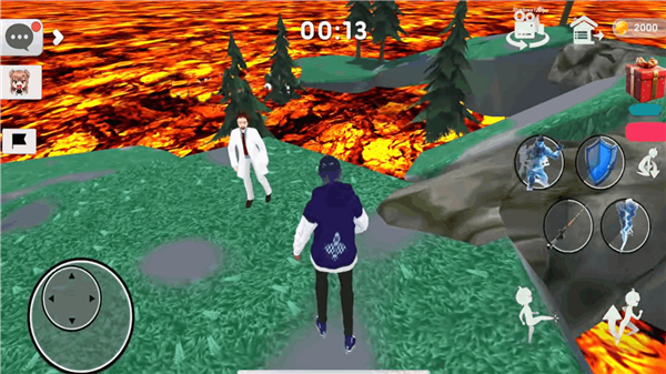 熔岩逃亡跑酷截图2