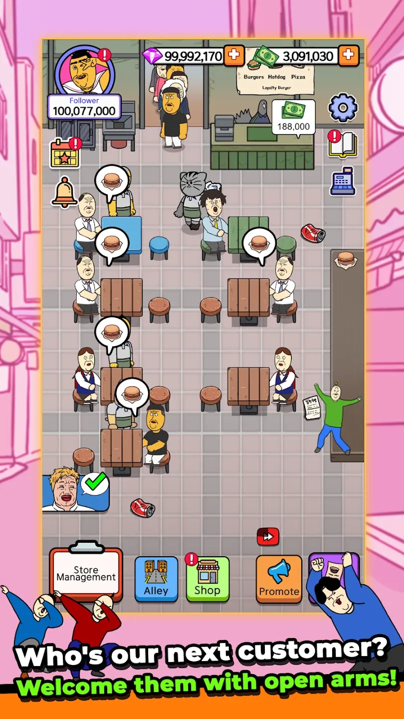 巷弄食堂大亨截图2