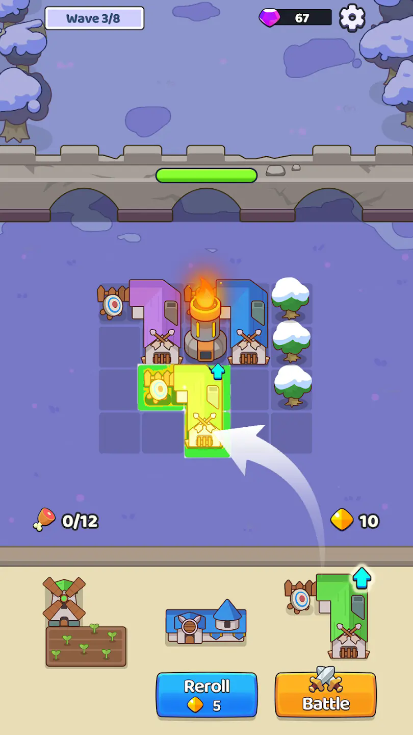 冰雪堡垒塔防截图2