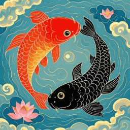 锦鲤金鱼壁纸