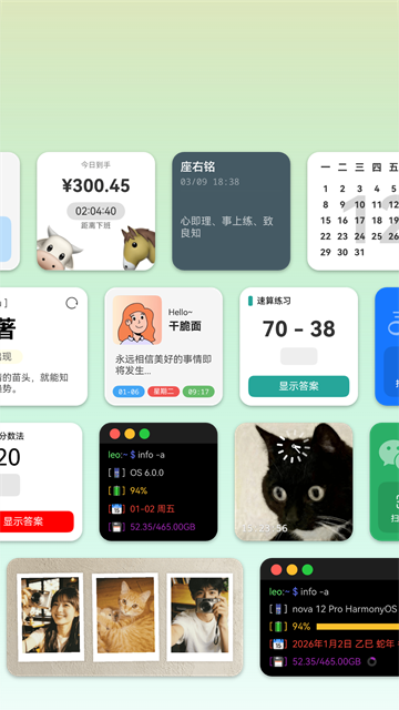 万象小组件截图5