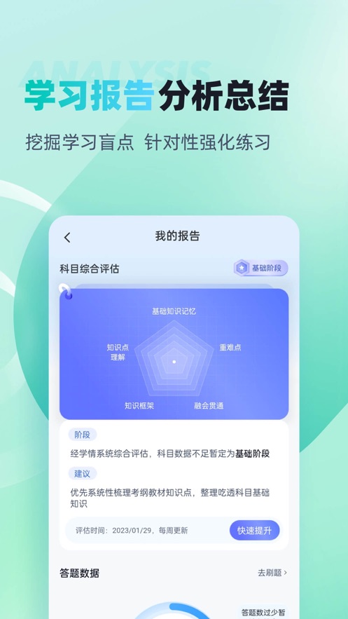 公共营养师考试聚题库截图1