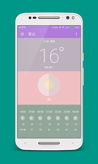 小鹿天气截图2